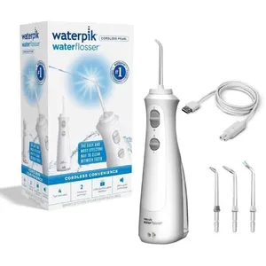 Comparateur de prix : Waterpik Hydropulseur dentaire électrique sans fil, rechargeable, idéa...