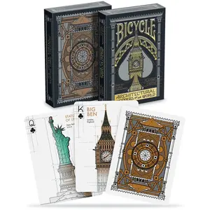 Comparateur de prix : Jeu de cartes Bicycle Ultimates Architectural Wonders of the World