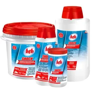 Chlore Choc Poudre Hypochlorite De Calcium HTH Shock 2 Kg pas cher