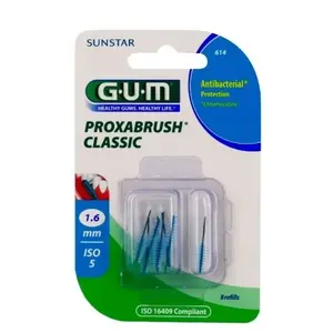 Comparateur de prix : GUM proxab Rush Classic Lot de 8 sapin 1,6 mm ISO 5, Lot de 3 (3 x 8)