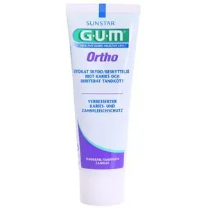 Comparateur de prix : Gum Dentifrice Ortho Email et Gencives 75ml