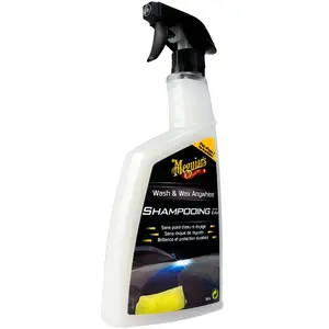 Comparateur de prix : MEGUIAR'S - Shampoing sans eau (wash & wax anywhere) 769 ml - G3626EU