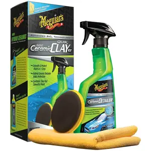 Comparateur de prix : Meguiar's Kit Decontamination Hybride Ceramique G200200 Meguiars