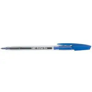 Comparateur de prix : BIC Lot de 5 Stylos bille CRISTAL CLIC Pte Moy. 1,0 mm Encre Rouge