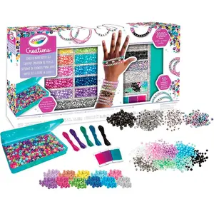Comparateur de prix : CRAYOLA - CRÉATIONS, SUPER SET LETTRES ET PERLES, ACTIVITÉ CRÉATIVE ET