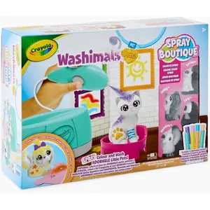Jeu créatif Crayola Washimals Spray Boutique pas cher