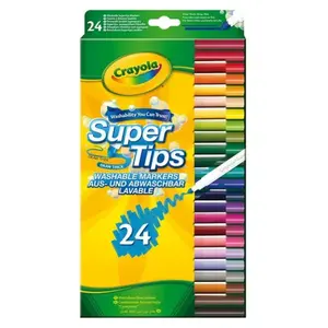 Crayola - 58-5057-e-000 - 24 feutres à dessiner - boîte