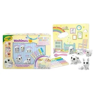 Comparateur de prix : Crayola Coloriage - - Washimals Baby Pets Nursery Pack - Famille Lavable A Colorier! Des 3 Ans