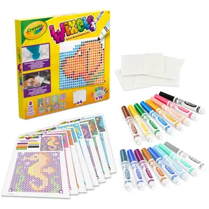 Comparateur de prix : CRAYOLA Jeu créatif - - Wixels - Coffret créatif animaux - 8 modeles sur le theme des animaux