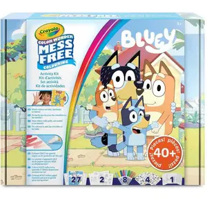 Comparateur de prix : Crayola Ensemble Super Color Wonder Bluey