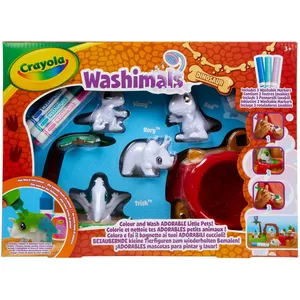 Comparateur de prix : CRAYOLA Goliath Goliath Washimals - Mes Animaux À Colorier - Dinosaurs