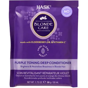 Hask Blonde Care après-shampooing profond tonifiant violet 50 grVendu parkaufland