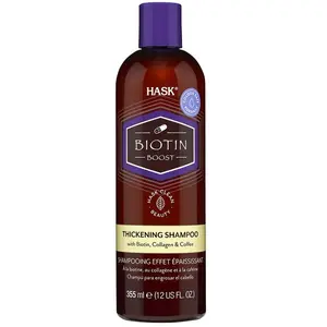 Comparateur de prix : HASK Biotin Boost shampoing fortifiant pour le volume des cheveux 355 ml