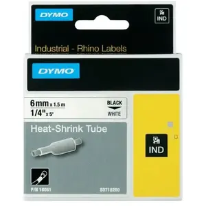Comparateur de prix : Tubes thermorétractables DYMO RhinoPRO, 1,5 m, 6 mm, 1 pièce, Belgique