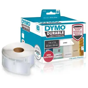 Comparateur de prix : DYMO LW - Étiquettes résistantes LW - 25 x 25 mm - 1933083
