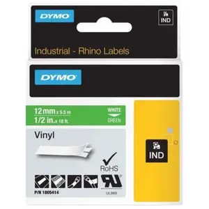 Comparateur de prix : DYMO 1805414 ruban d'étiquette Blanc sur vert