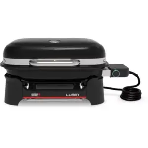 Comparateur de prix : Barbecue électrique noir Weber Lumin compact 6 personnes