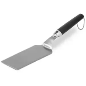 Spatule en inox avec manche en silicone pour plancha Weber pas cher