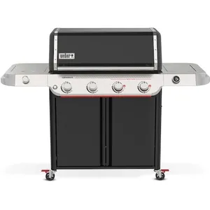 Barbecue à gaz Weber Genesis E-435 acier noir pas cher