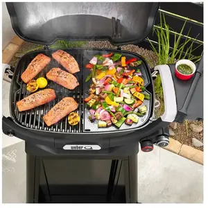 Weber - Demi plancha pour barbecue à gaz q 3200N