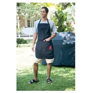 Comparateur de prix : Tablier de cuisine Weber - Noir en textile - Protège vos vêtements - Garantie 2 ans