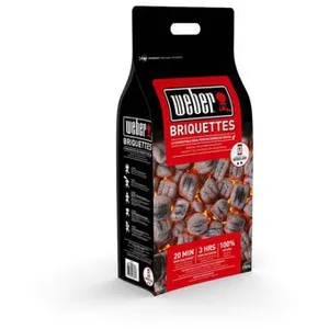 Comparateur de prix : Sac de 8kg de briquettes - WEBER - 17591