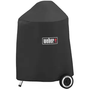 Comparateur de prix : Housse pour Barbecue WEBER à Charbon 47cm - Premium en Polyester Noir