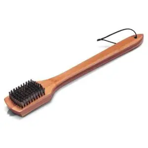 Brosse de nettoyage pour barbecues Weber en bois pas cher