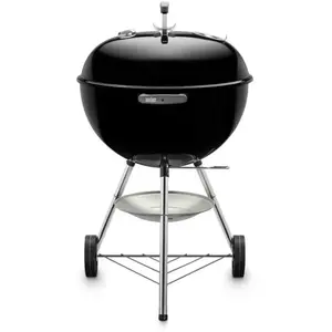Barbecue à charbon Classic Kettle Ø57 cm - WEBER - Acier chromé - Noir