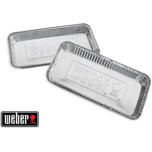 Comparateur de prix : Weber - Barquettes Jetables pour Barbecue à Charbon 57 cm Réf. 6454