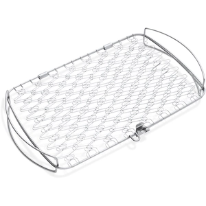 Comparateur de prix : Weber - Panier à poissons acier inoxydable - 2 tailles au choix - Grand modèle