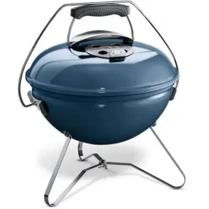 Comparateur de prix : Weber - bbq smokey joe premium 37cm. couleur : bleu ardoise