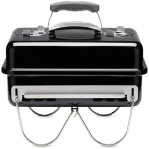 Comparateur de prix : WEBER Barbecue a charbon Go-Anywhere Charcoal - Acier chrome - Noir TU