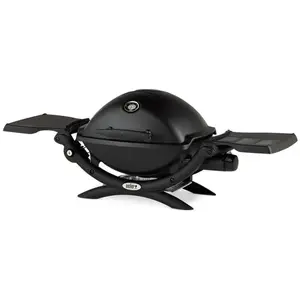 Barbecue à gaz WEBER Q 1200 Noir pas cher