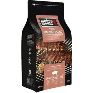 Comparateur de prix : Weber - Copeaux de bois de fumage spécial porc 700g