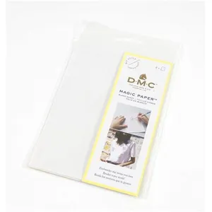 DMC 2 Feuille Magiques Paper hydrosoluble pour broderie - A5 - pas cher