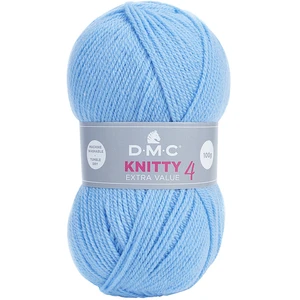 Comparateur de prix : DMC Fil à tricoter Knitty 4 100 g Bleu azur n°969