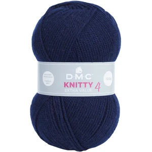 Comparateur de prix : DMC Fil à tricoter Knitty 4 100 g Bleu nuit n°971