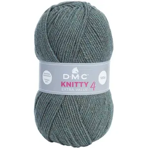 Comparateur de prix : DMC Fil à tricoter Knitty 4 100 g Vert de gris n°904