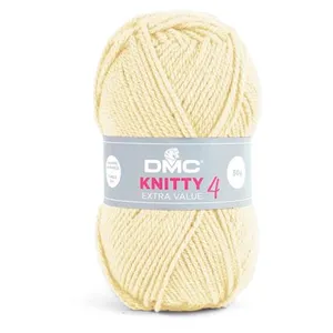 Non communiqué Fil à tricoter KNITTY 4 - 50gr - DMC(...) - 993 Jaune pas cher