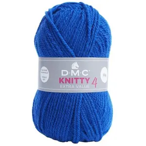 Non communiqué Fil à tricoter KNITTY 4 - 50gr - DMC(...) - 979 bleu