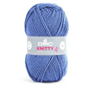 Non communiqué Fil à tricoter KNITTY 4 - 50gr - DMC(...) - 969 Bleu