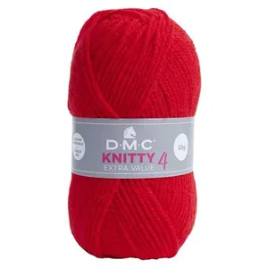 Non communiqué Fil à tricoter KNITTY 4 - 50gr - DMC(...) - 977 rouge