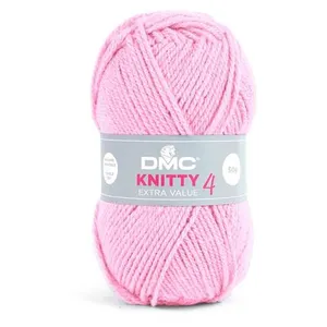 Non communiqué Fil à tricoter KNITTY 4 - 50gr - DMC(...) - 958 Rose