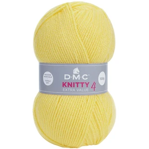 Comparateur de prix : DMC Fil à tricoter Knitty 4 100 g Jaune poussin n°819