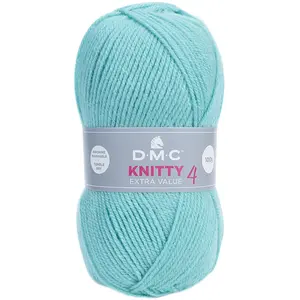 Comparateur de prix : DMC Fil à tricoter Knitty 4 100 g Turquoise n°727