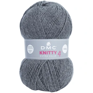 Comparateur de prix : DMC Fil à tricoter Knitty 4 100 g Gris cendré n°790