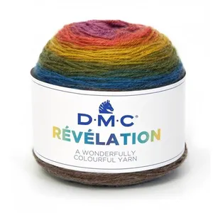 Pelote de laine REVELATION pour étoles - DMC Wonder 201 Vert - 201 Ver...