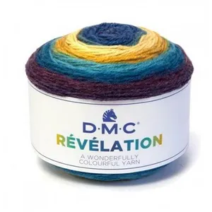 Pelote de laine REVELATION pour étoles - DMC Wonder 212 Jaune - 212 Ja... pas cher