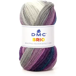 Comparateur de prix : DMC Fil Brio 100 g Violet gris n°407